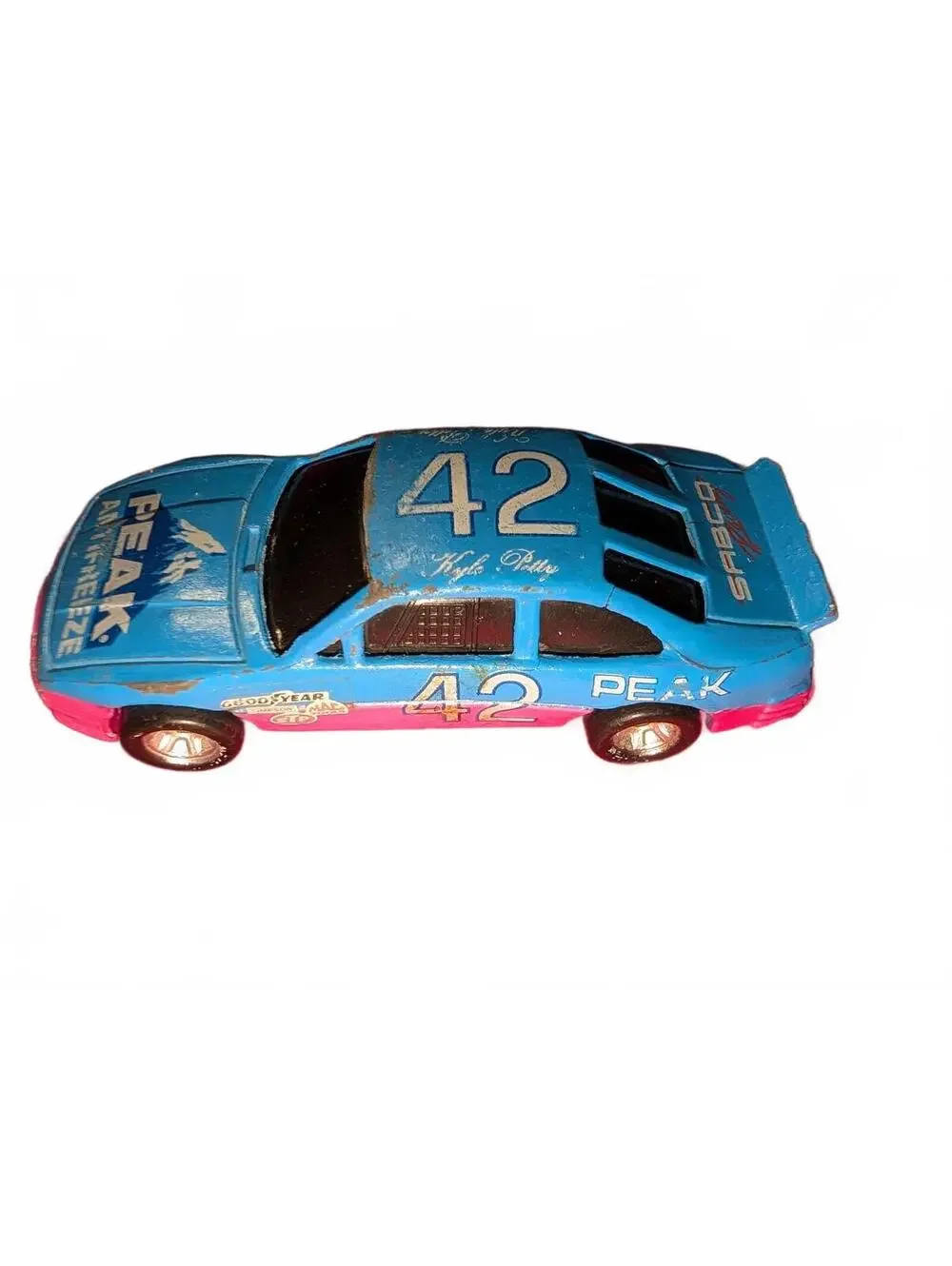 Vintage PEAK Antifreeze #42 Diecast Racing Car Toy